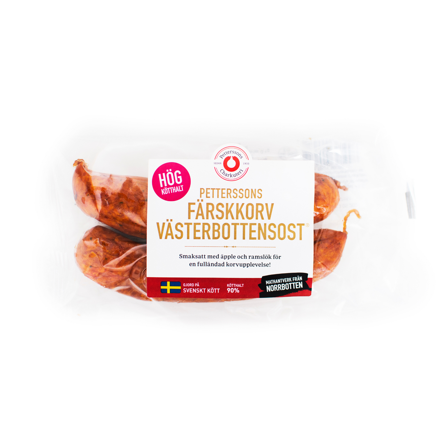 Färskkorv Västerbottensost 230 g