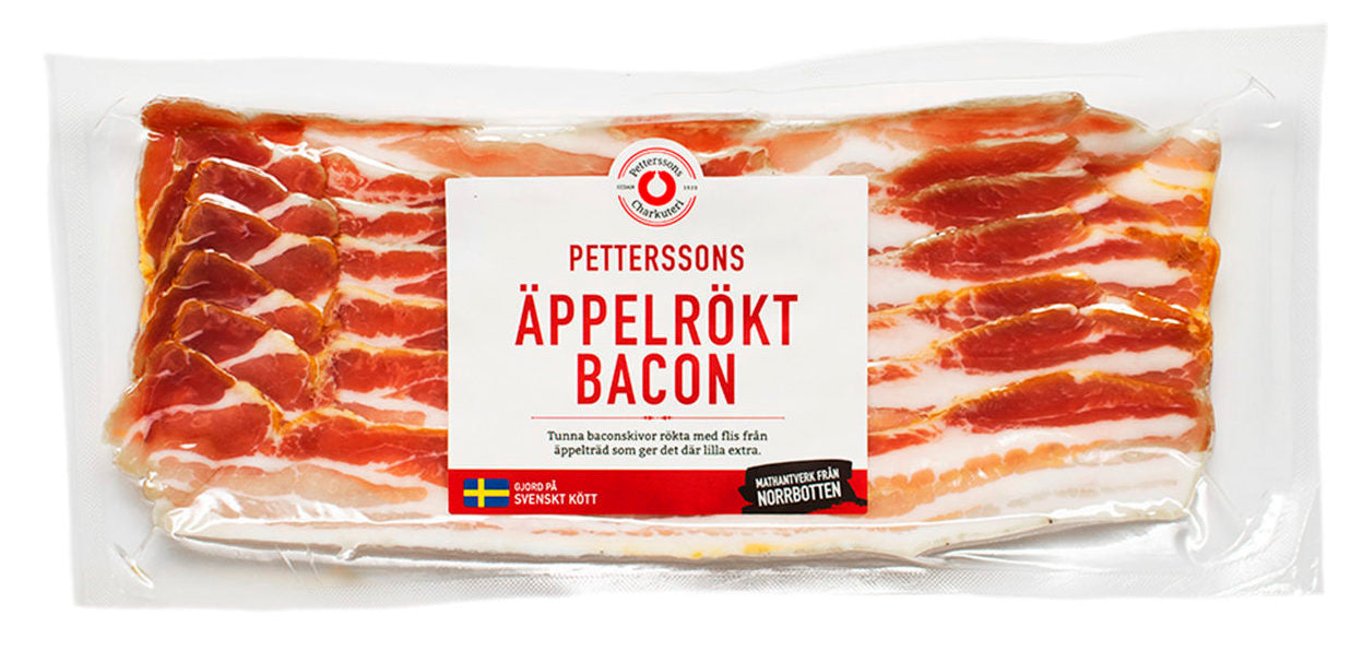 Äppelrökt Bacon